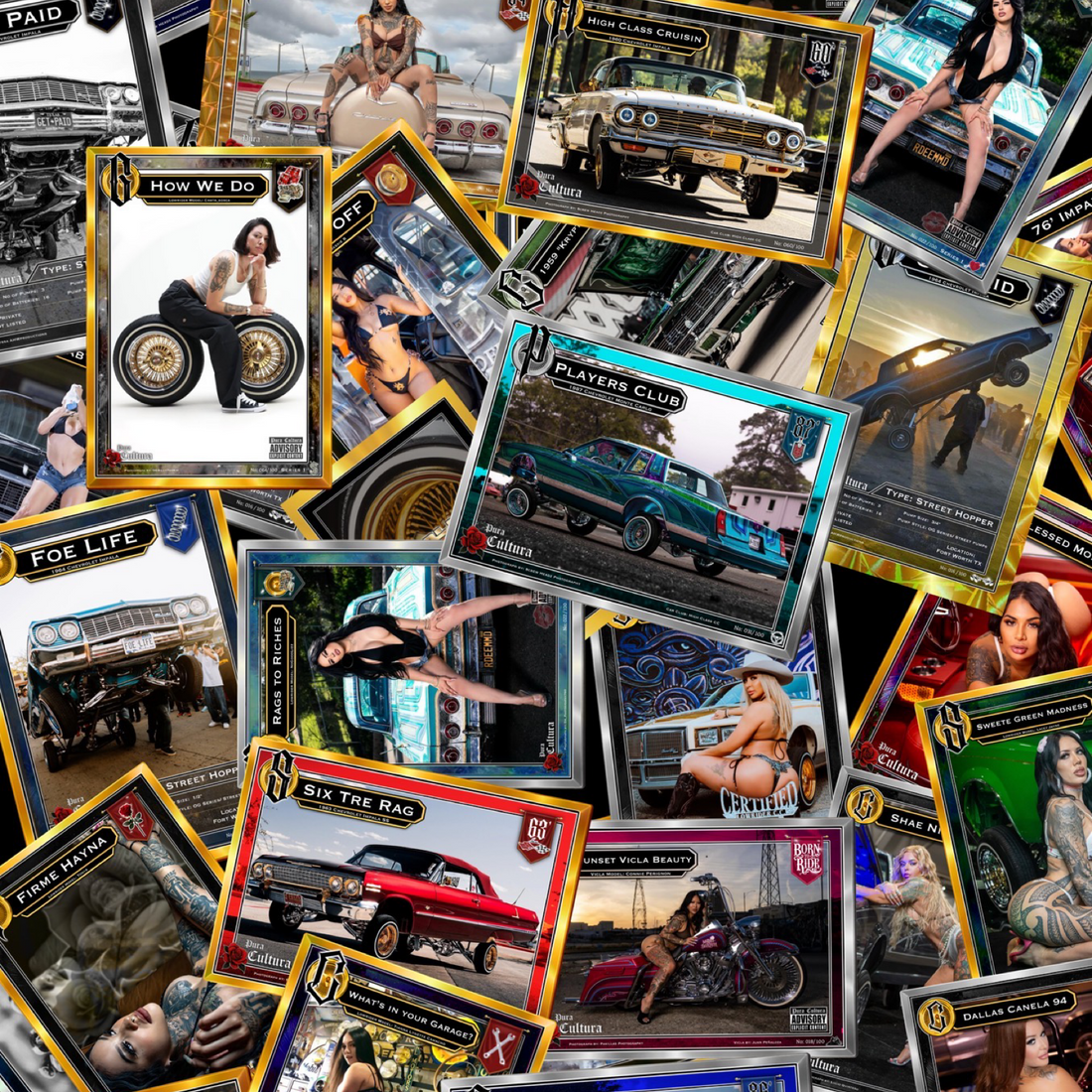 Bringing The Trading Card World to the Lowrider Culture